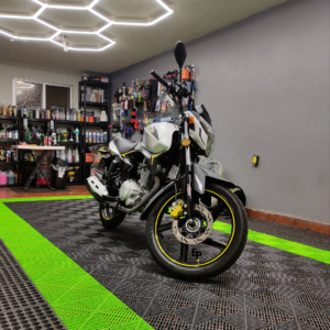 detallado y estética de motos